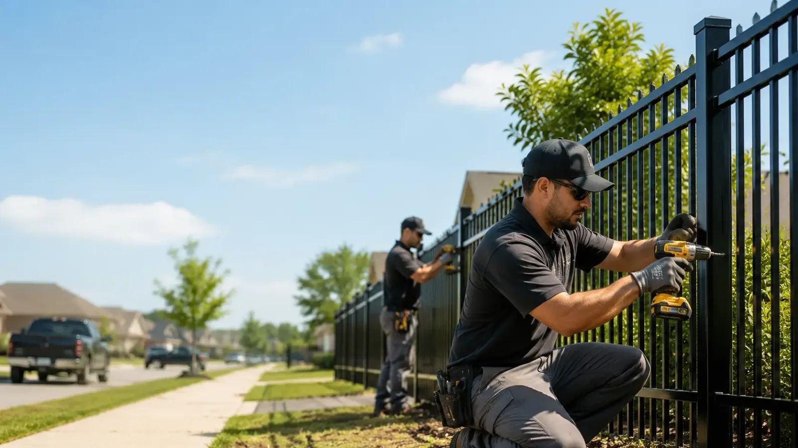 Metal Fence Installation in Cushing, OK